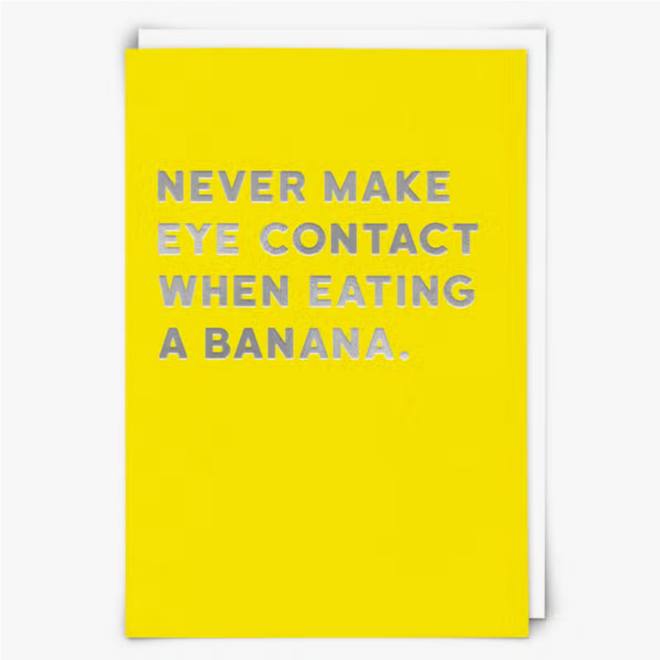 Eye Contact Greeting Card