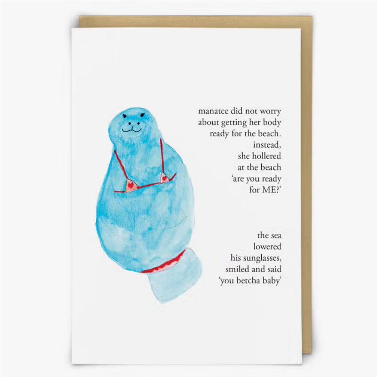 You Betcha Greeting Card