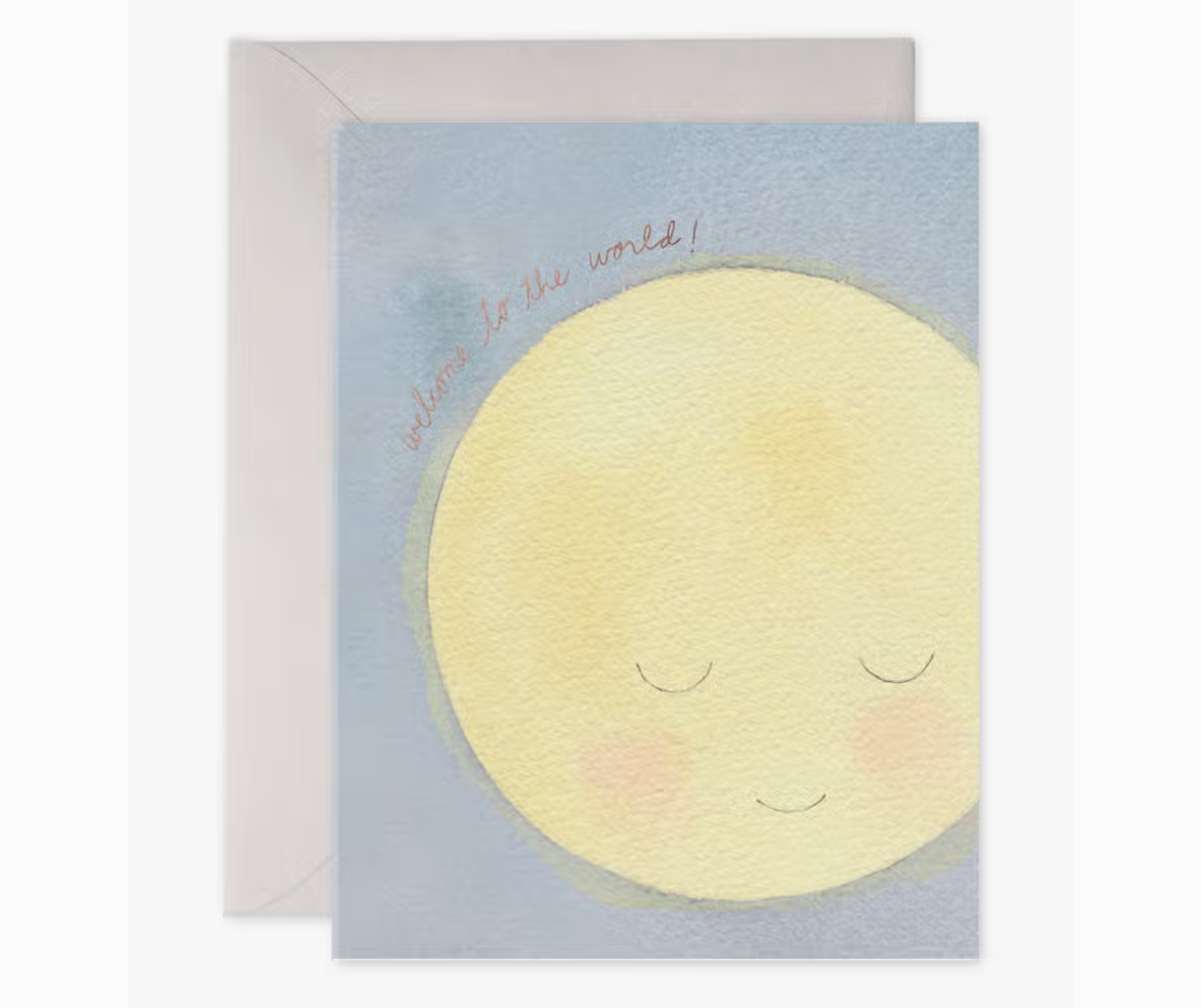Baby Moon Greeting Card
