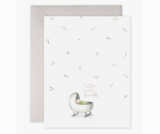 Hello Sweet Bundle Baby Greeting Card