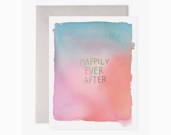Happily Ever After Greeting Card