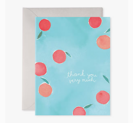 Load image into Gallery viewer, Thank You Fruit Greeting Card
