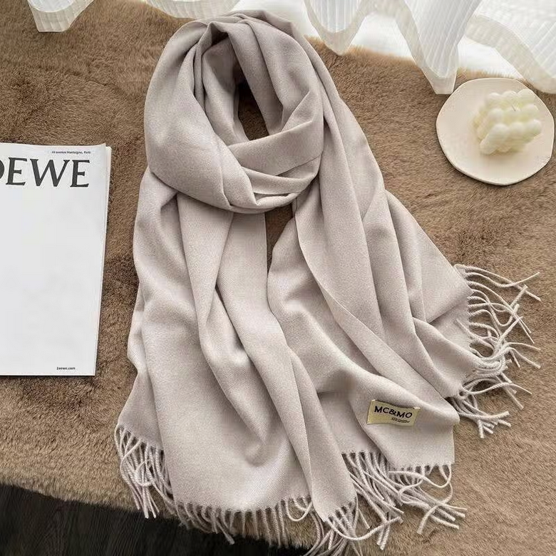 Oversized Scarf / Shawl - Light Grey