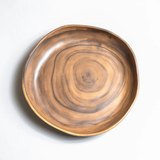 Sequoia Wood Melamine Serving Tray - 12 inch