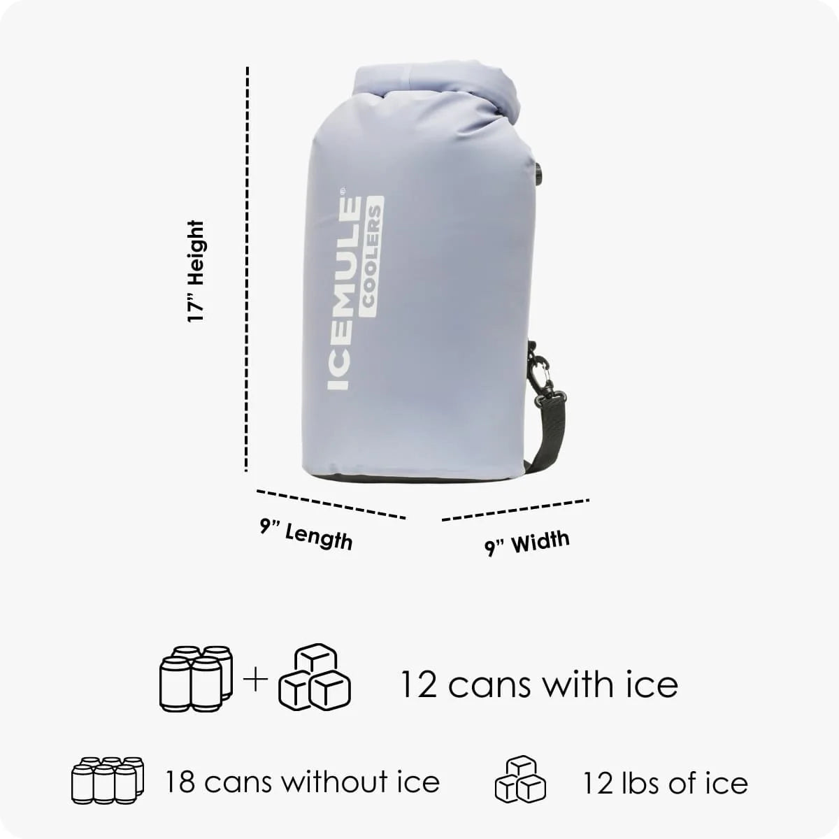 IceMule Classic Small Soft Cooler - Seafoam