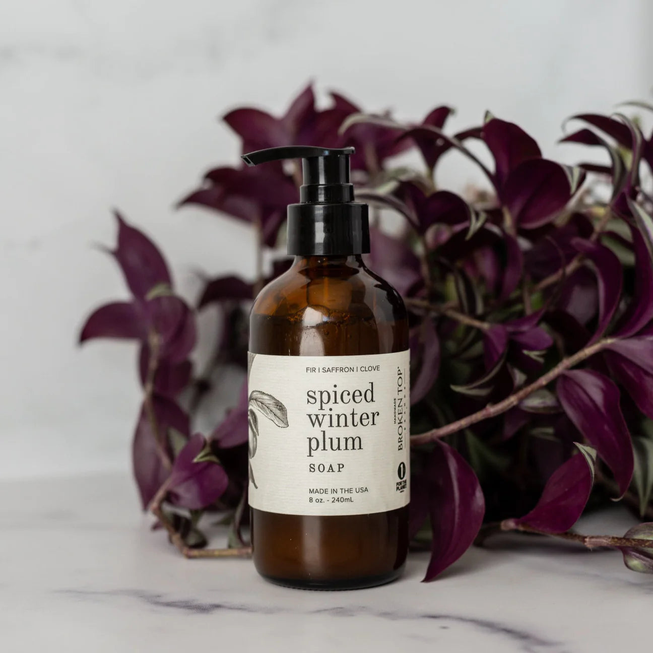 Load image into Gallery viewer, Spiced Winter Plum Liquid Soap

