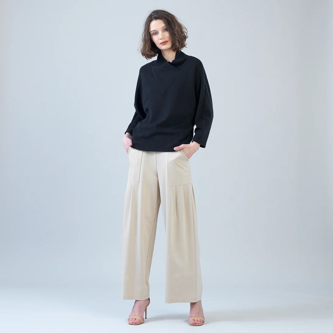 Vcowl Sweater - Black