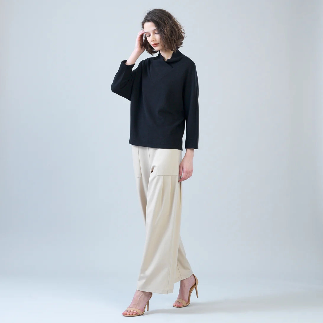 Vcowl Sweater - Black
