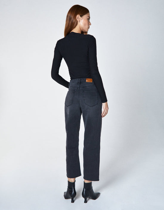 Bree Straight Leg Cropped Jeans - Psych