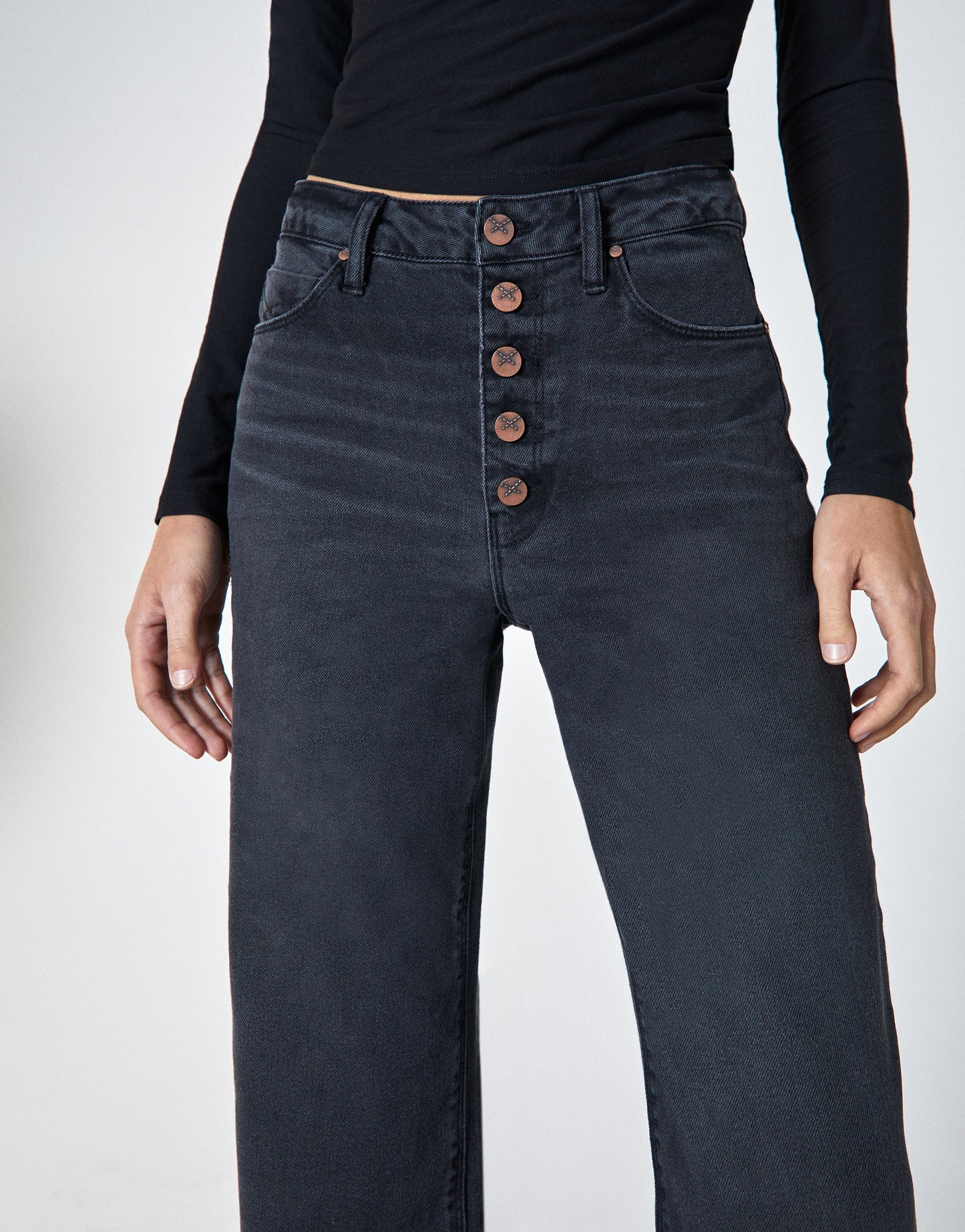 Bree Straight Leg Cropped Jeans - Psych