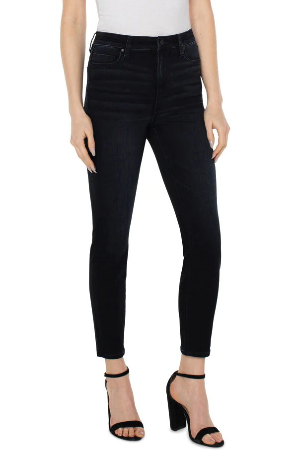 Abby High Rise Ankle Skinny - Apollo