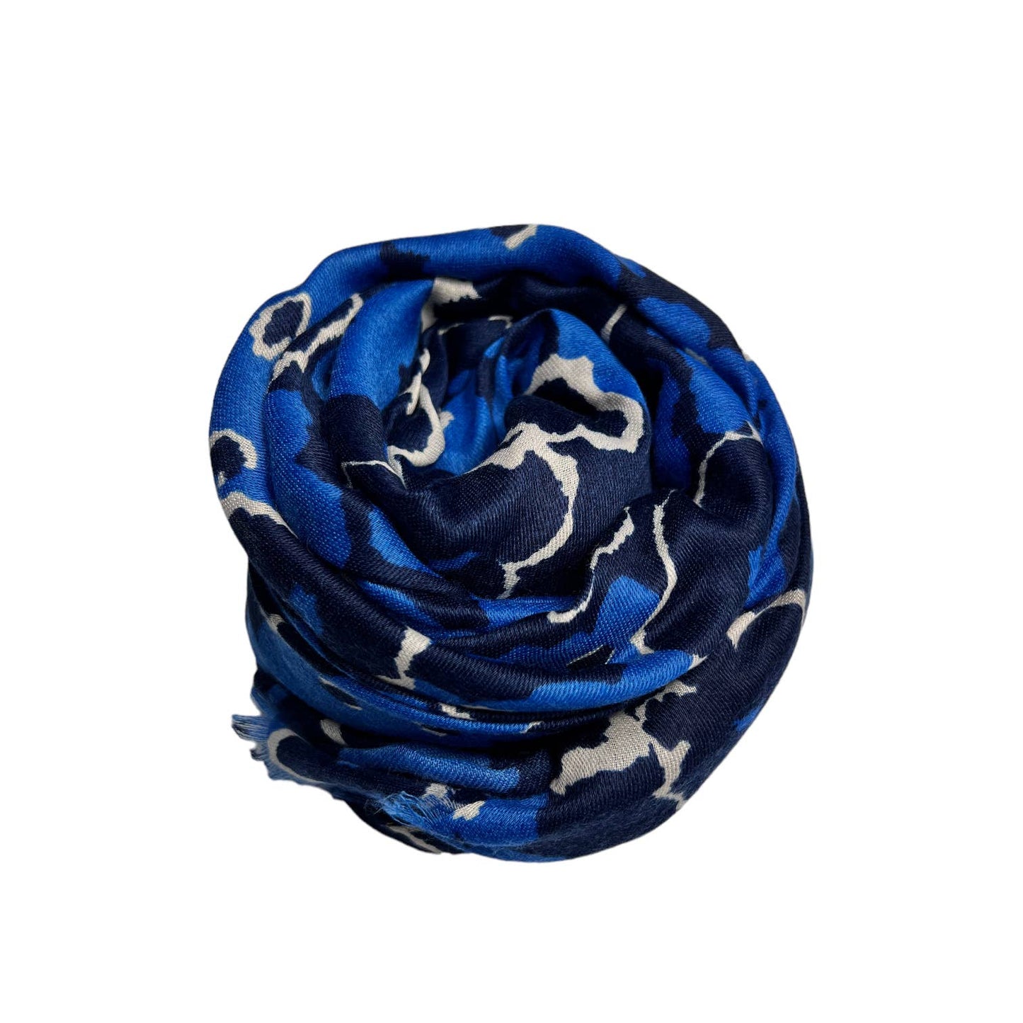 Vinca Flower Print: Blue