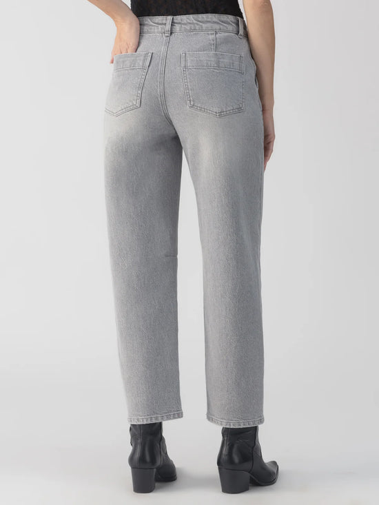 Barrel Leg Marine Pants - Grey Mist