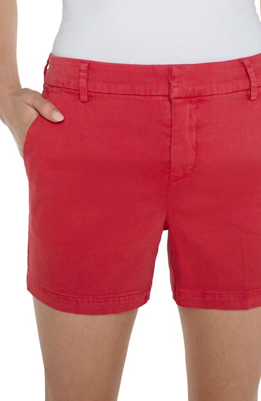 Kelsey Trouser Shorts -Berry Blossom