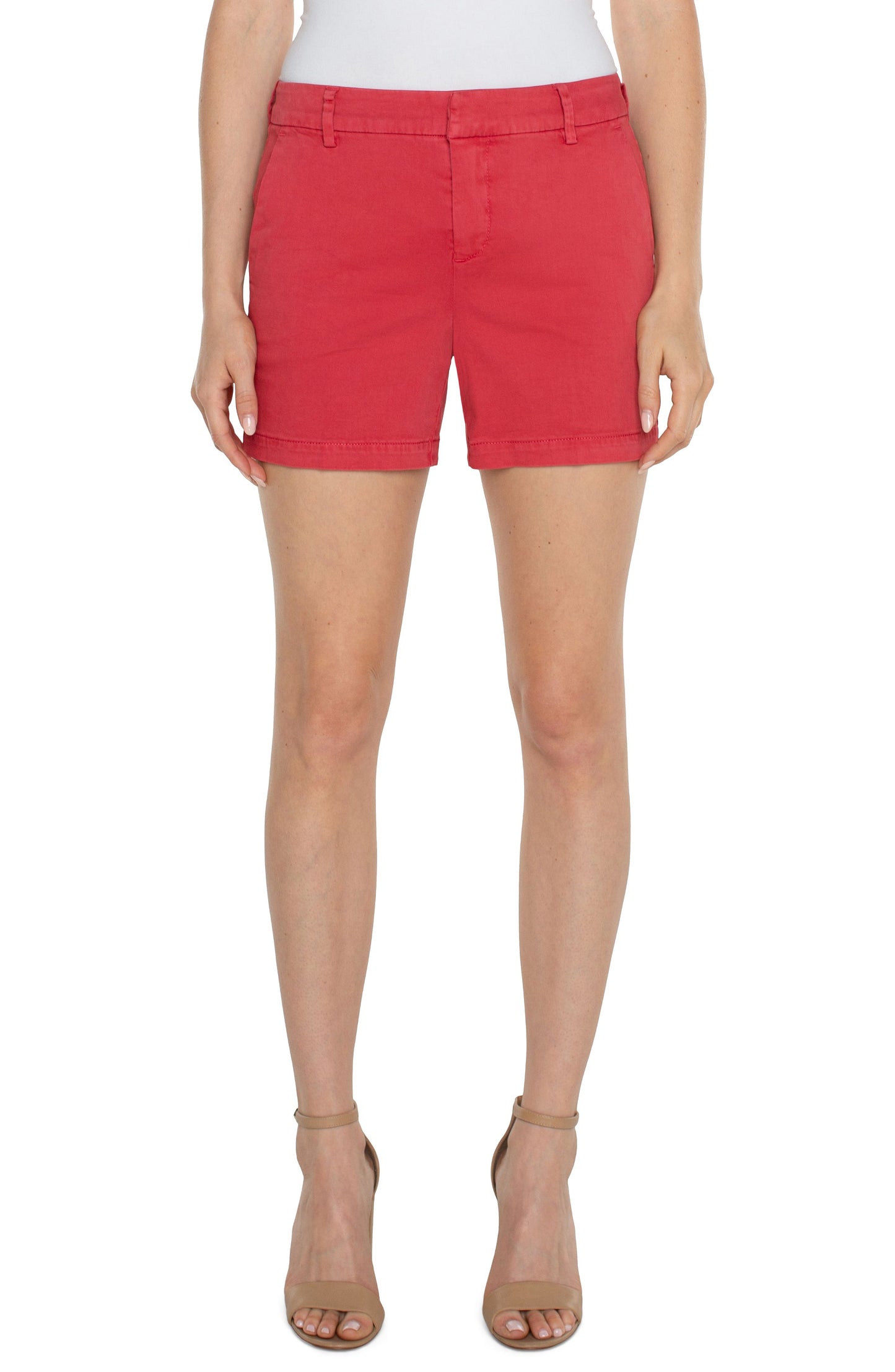 Kelsey Trouser Shorts -Berry Blossom
