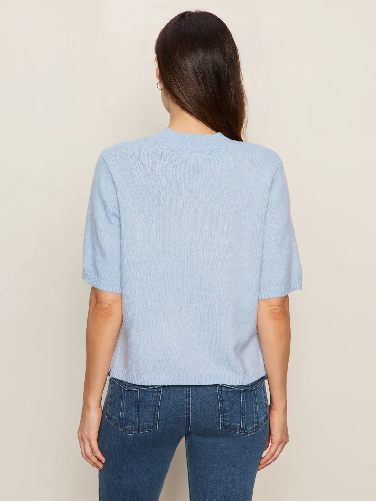 Perfect Sweater Tee - Blue Powder