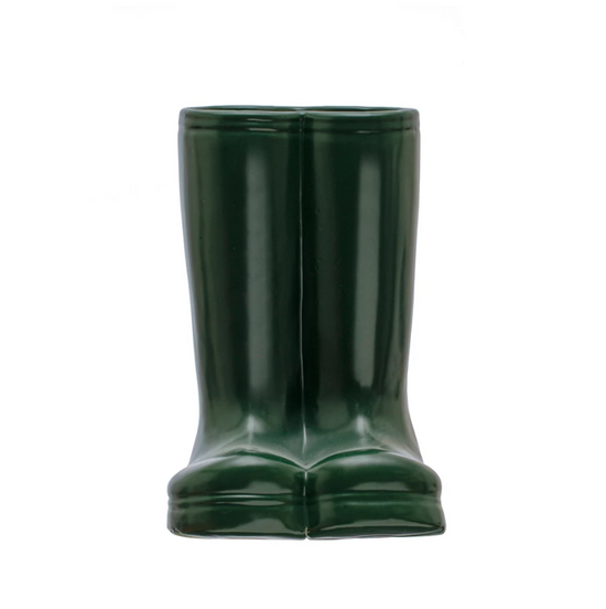 Stoneware Garden Boot Vase