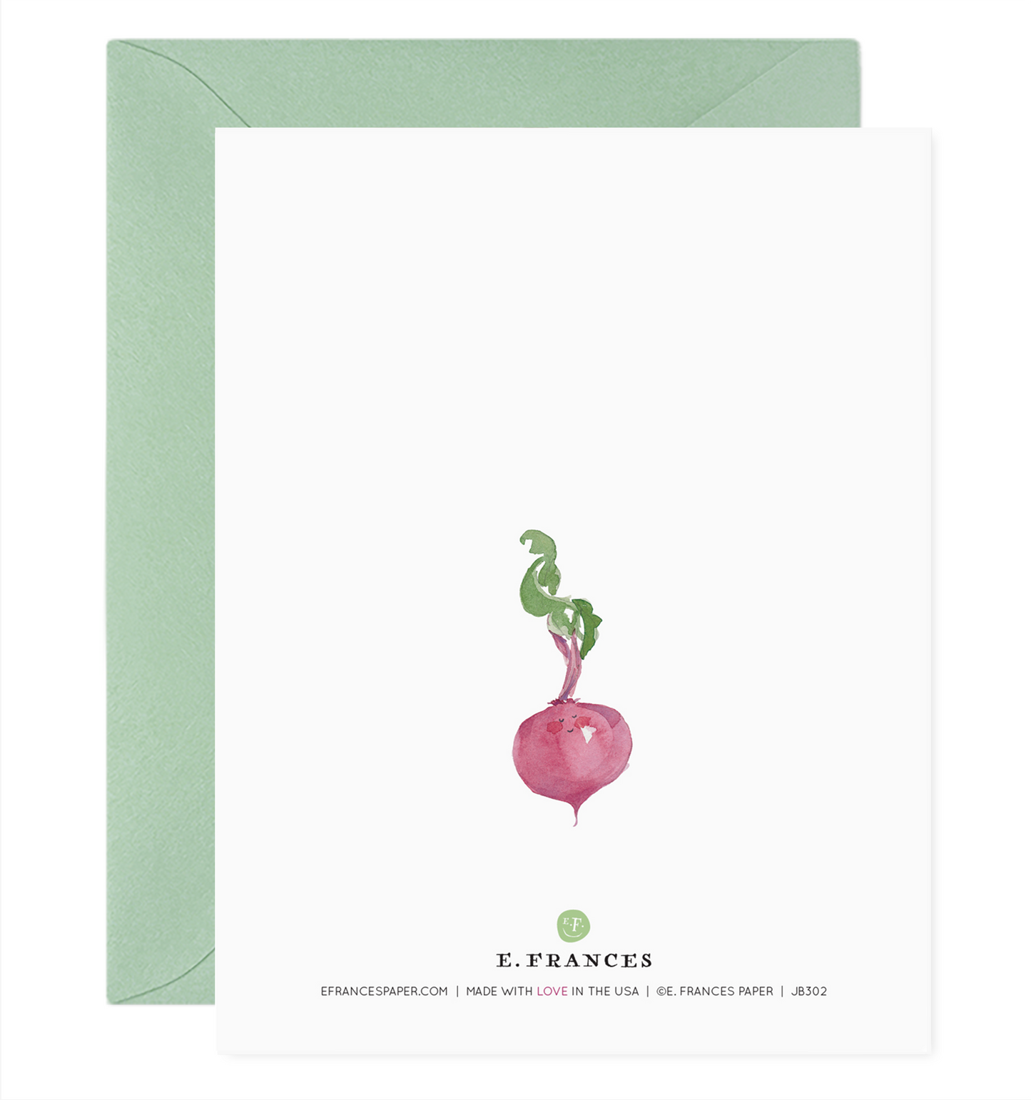 You Make My Heart Beet Greeting Card