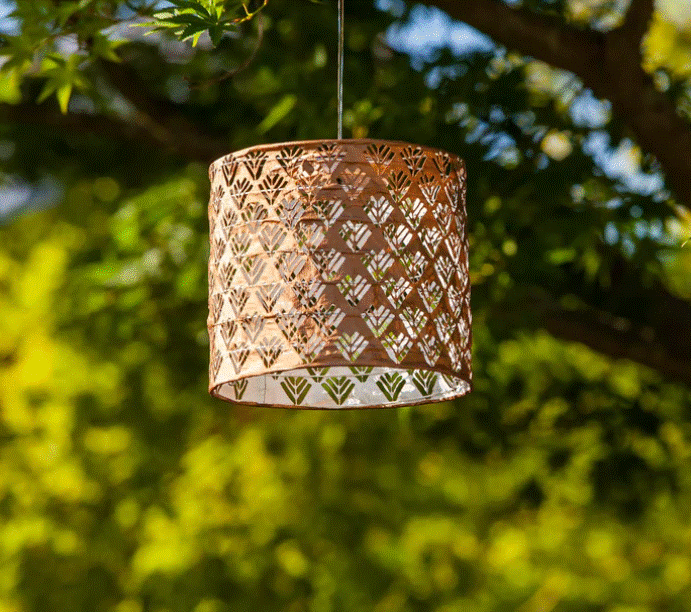 Stella Drum Solar Lantern - Copper