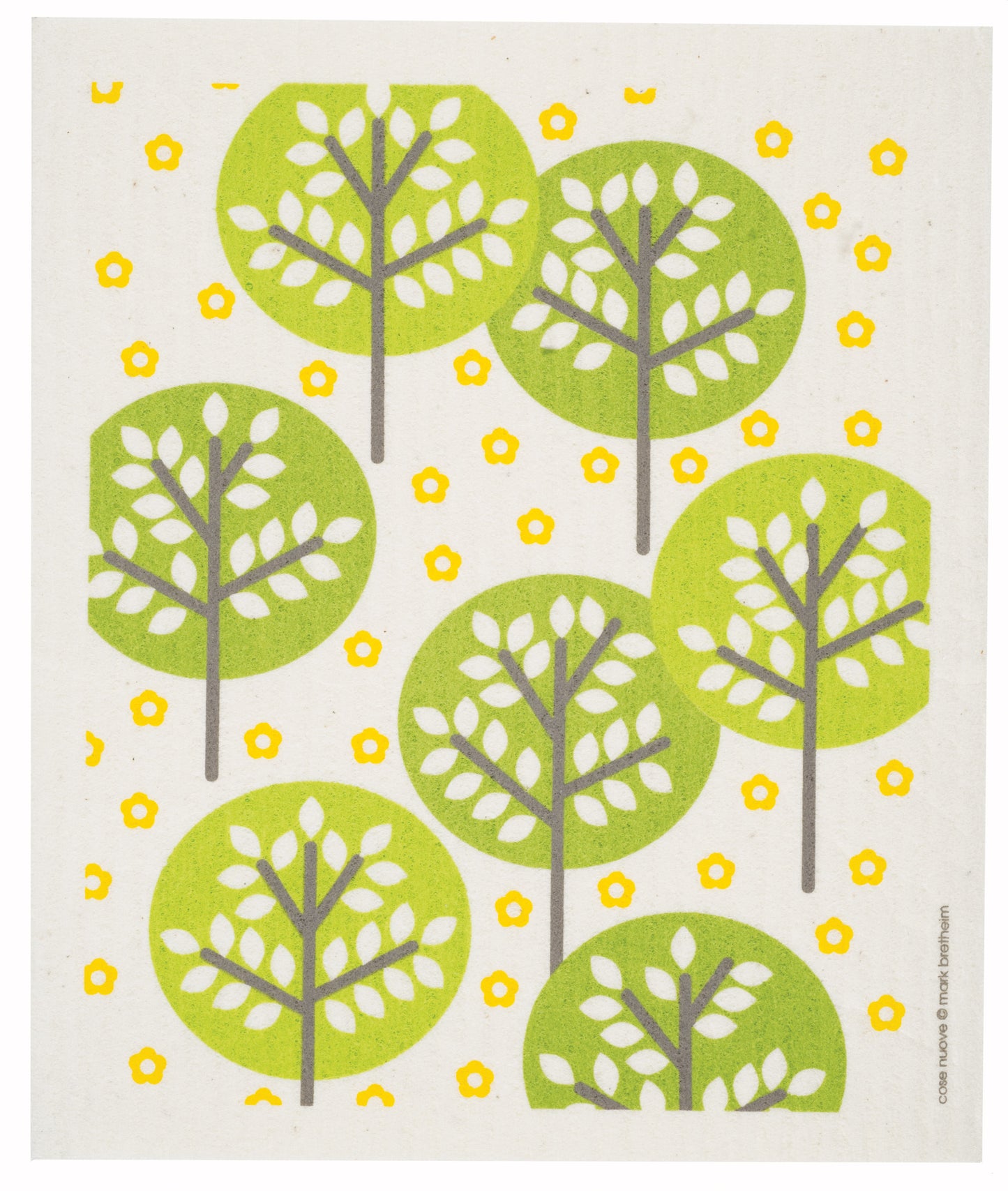 Swedish Dishcloth - Green Forest