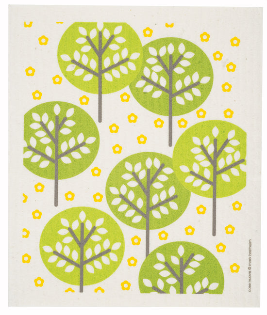 Swedish Dishcloth - Green Forest