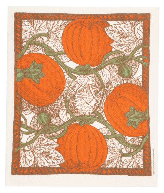 Swedish Dishcloth - Pumpkins