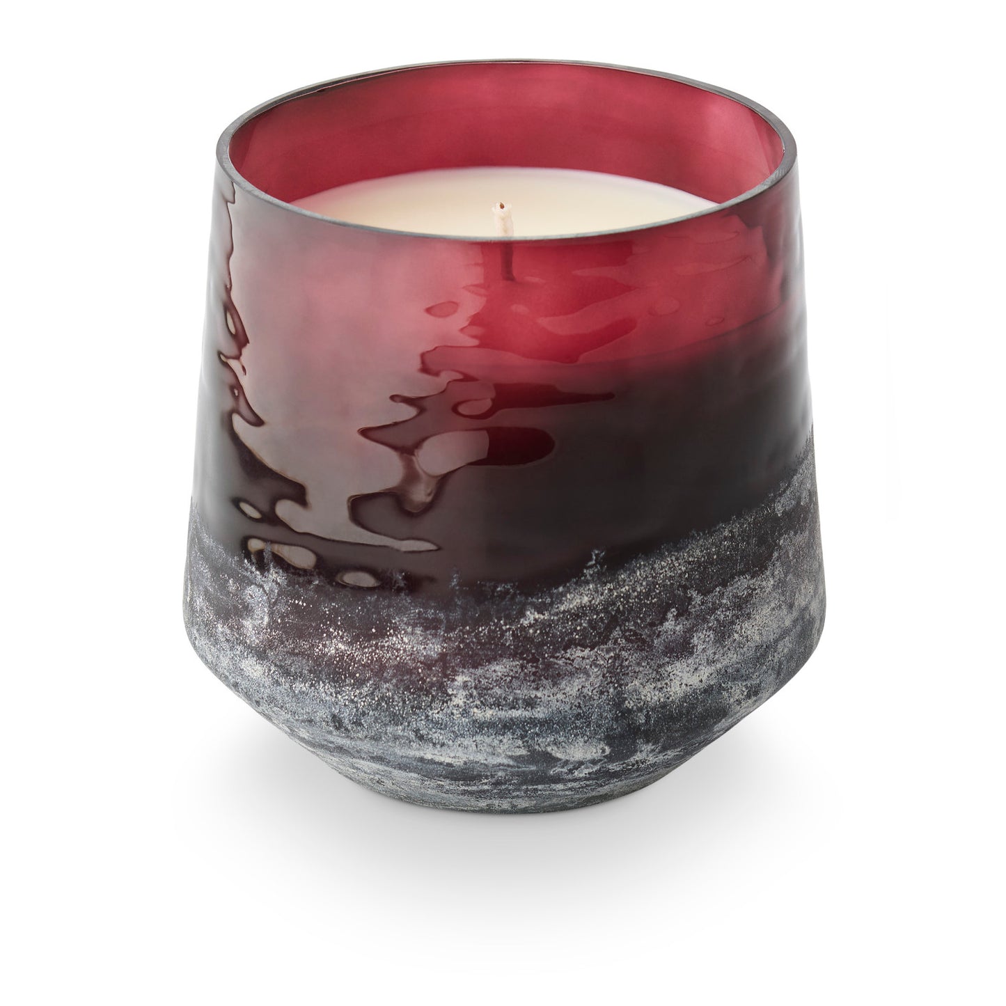 Crimson Woods Baltic Glass Candle