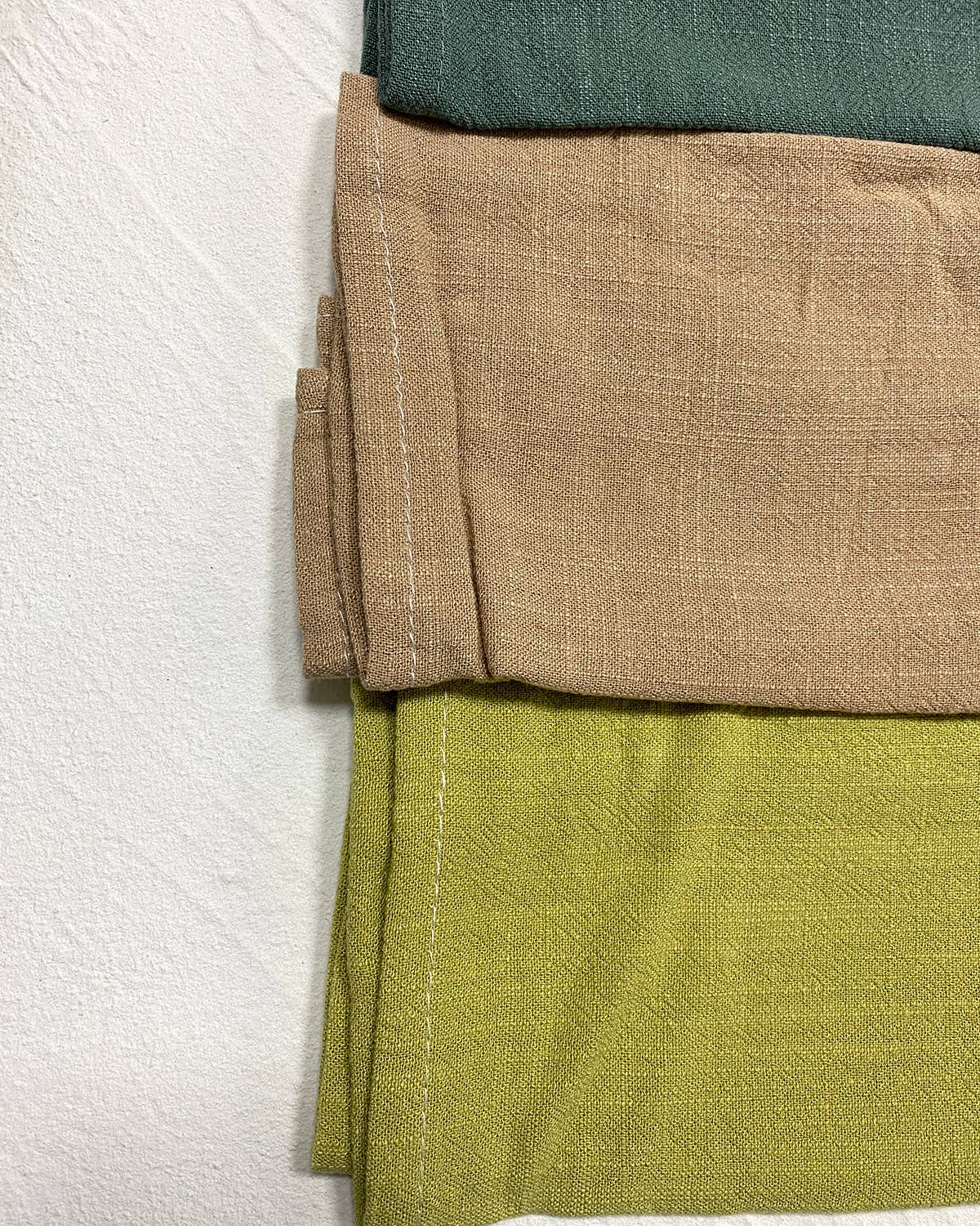 Natural Colors Cotton Napkins: Dark Green