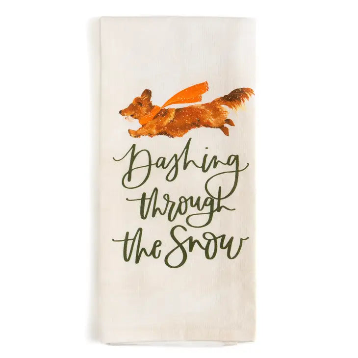 Dashing Dogs Kitchen Towel