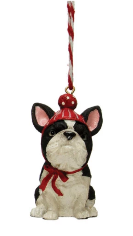 Holiday Dog Ornaments