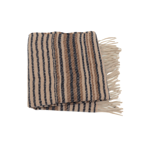 Shadow Stripe Scarf - Neutral
