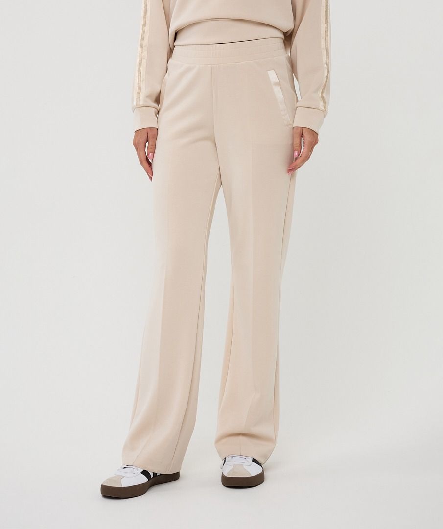 Wide Leg Modal Pants - Natural