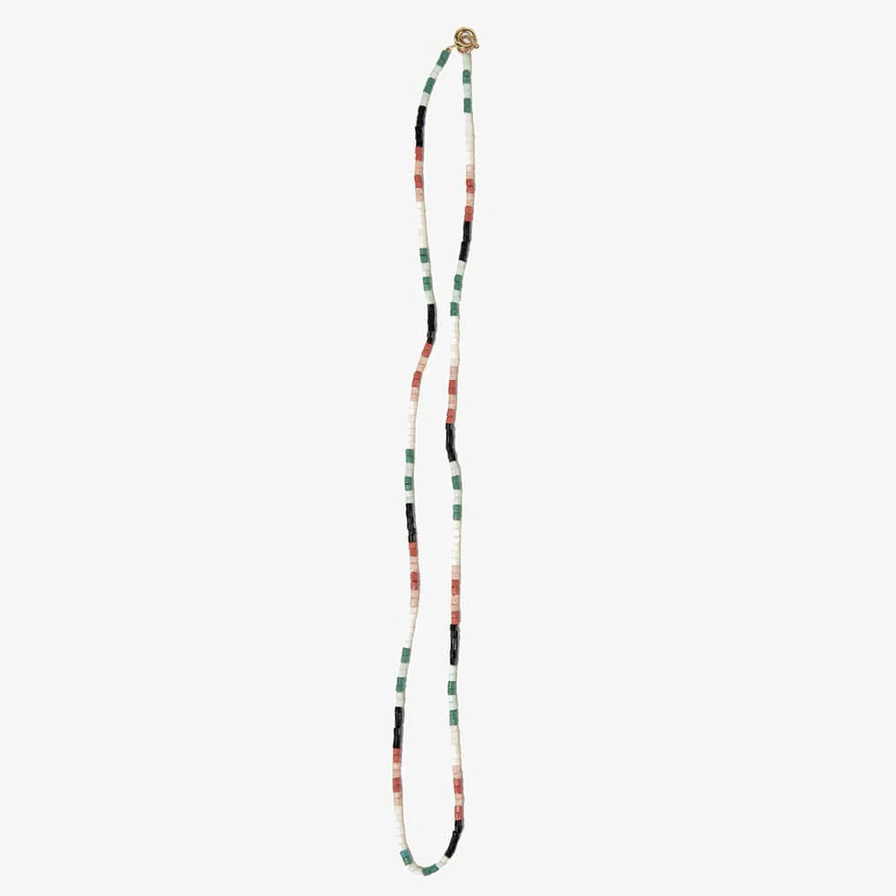 Everly Single Strand Luxe Bead Necklace - Desert