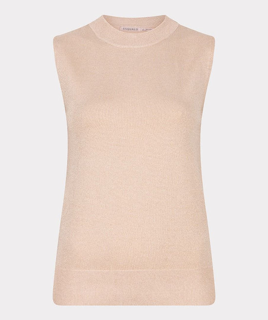 Sleeveless Mock Tank Top - Candy