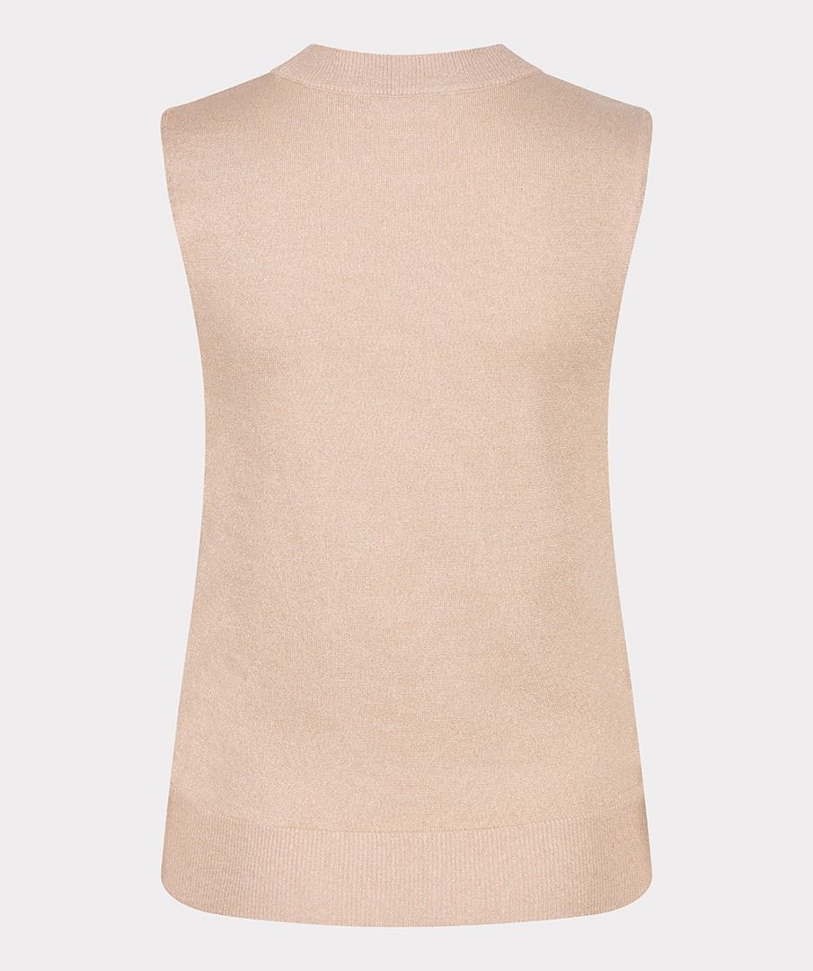 Sleeveless Mock Tank Top - Candy