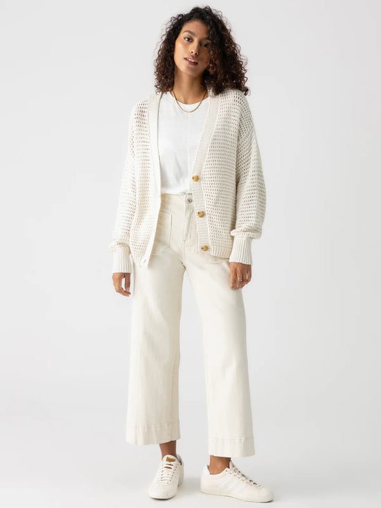 Falling for Fall Cardigan - Chalk