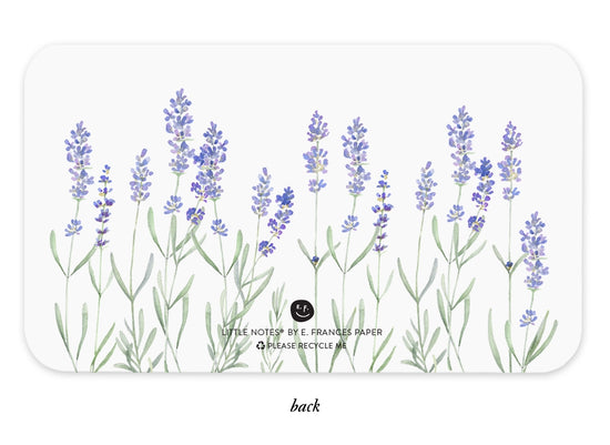 Lavender Little Notes