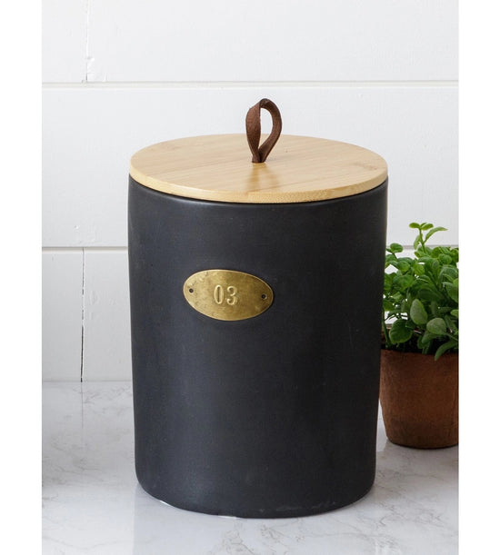 Load image into Gallery viewer, Black Matte Canister - 03
