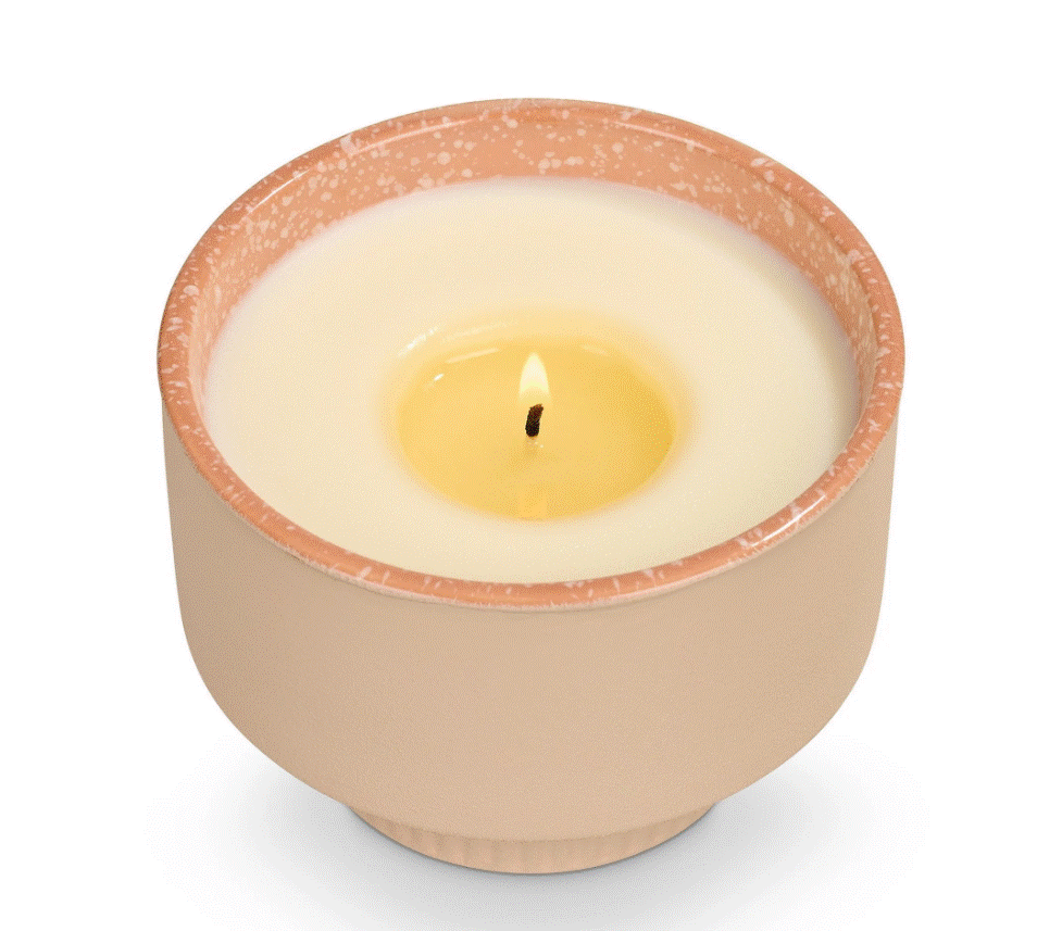 Pampas Grass and Fig Ceramic Candle