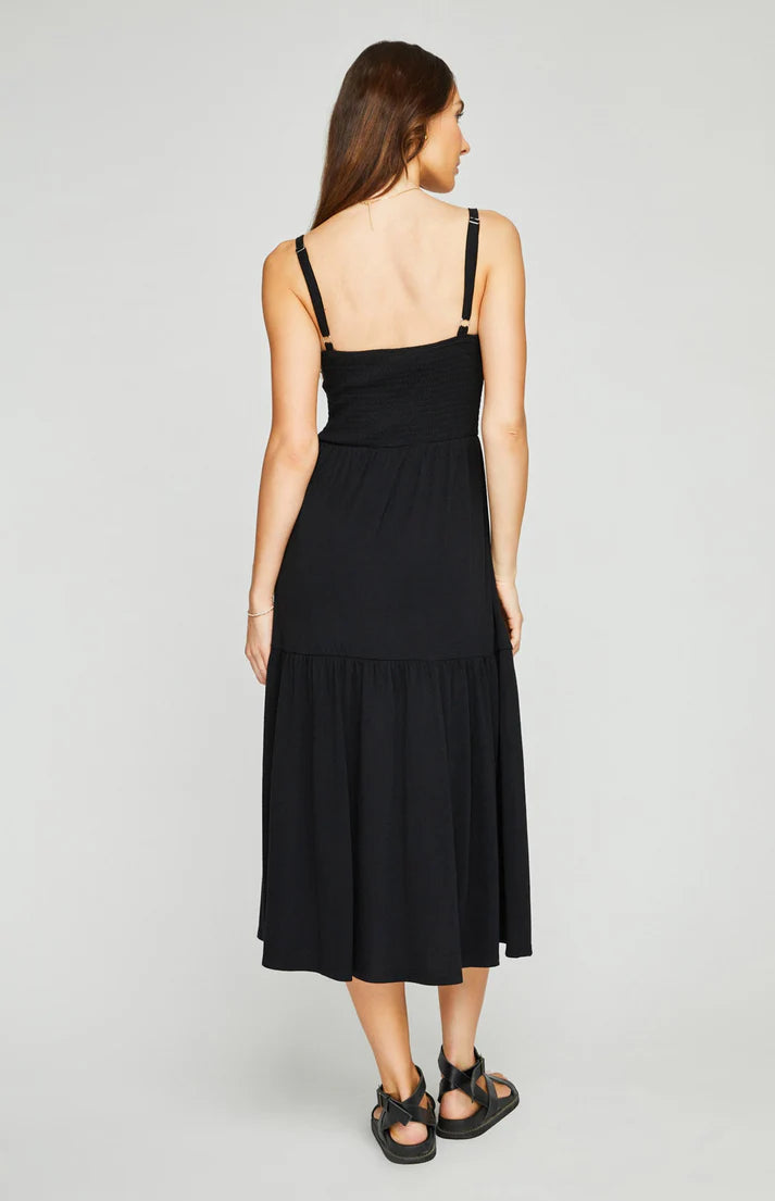 Florence Midi Dress - Black