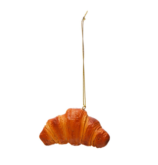 Croissant Holiday Ornament