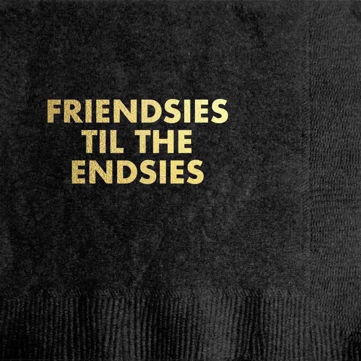 "Friendsies" Cocktail Napkin