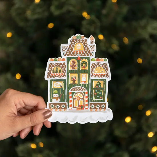 Gingerbread House Specialty Note Card Set