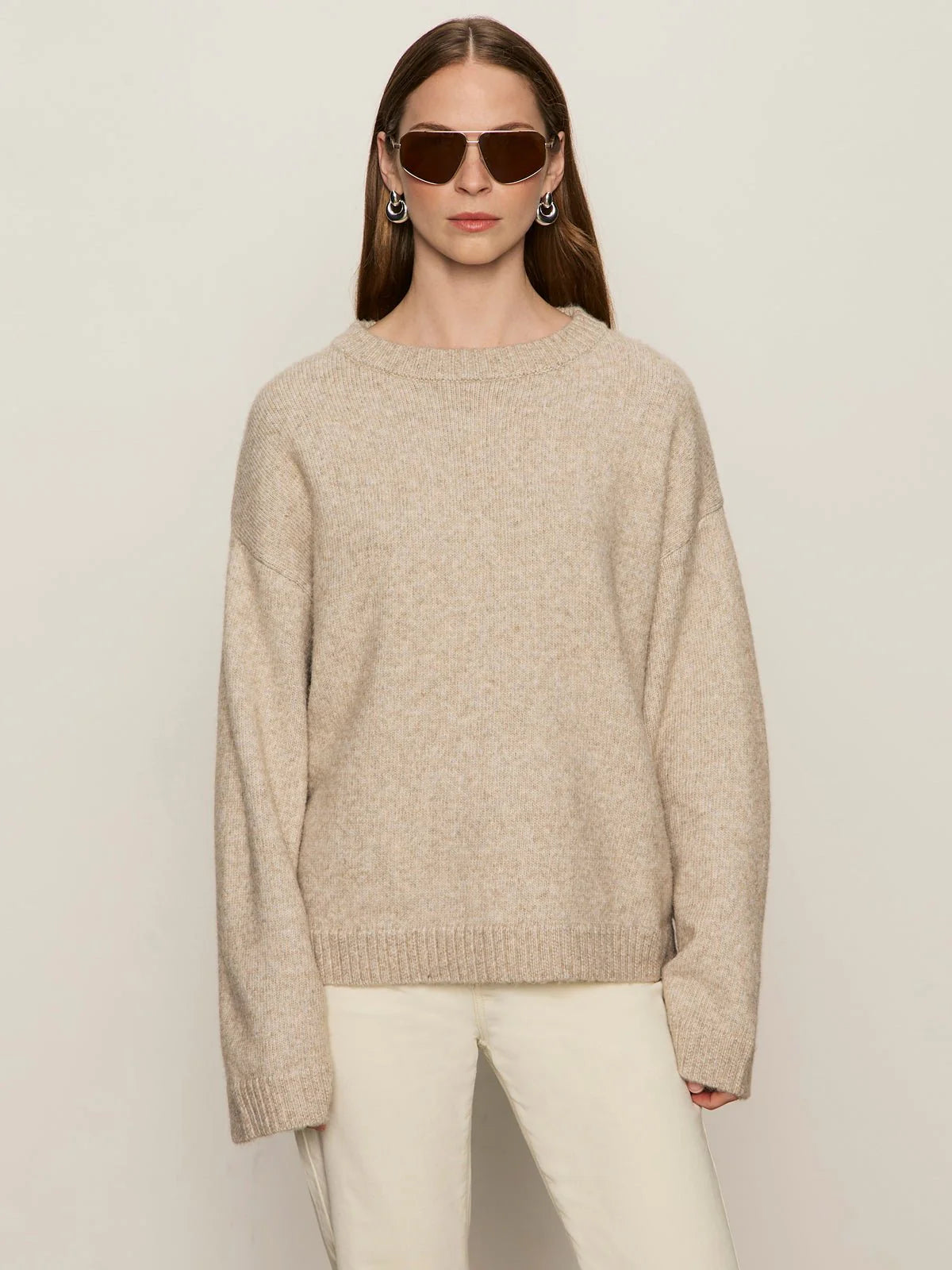 Go-To Sweater - Heather/Wheat