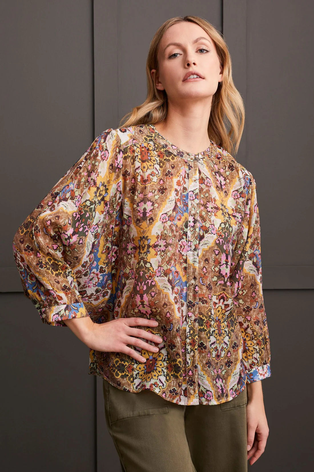 Dolman Sleeve Top - Grape