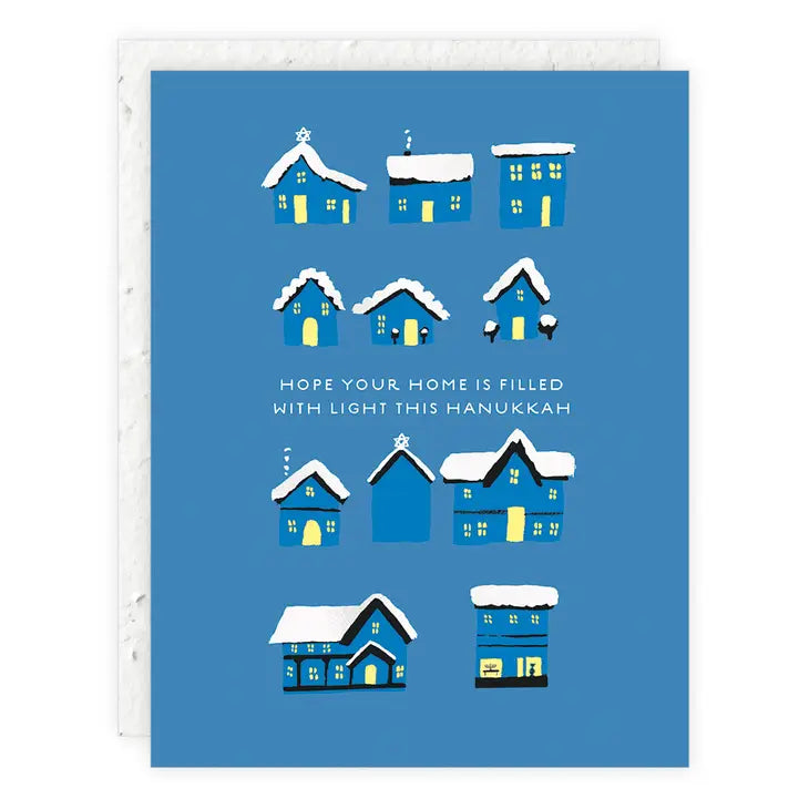 Hanukkah Homes Holiday Card