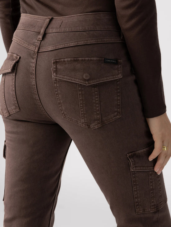 Sculpted Hayden Cargo Pants - Brown Sugar