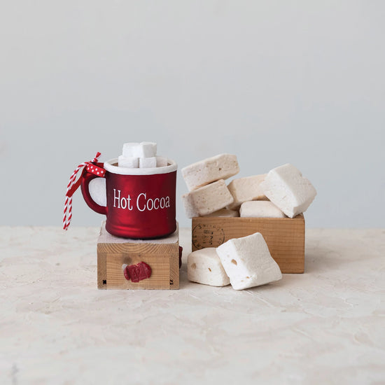 Hot Cocoa Mug Holiday Ornament