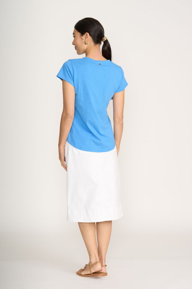 Short Sleeved V-Neck Tee - Regatta