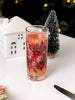 Yuletide Blooms Juice Glass - Poinsettia